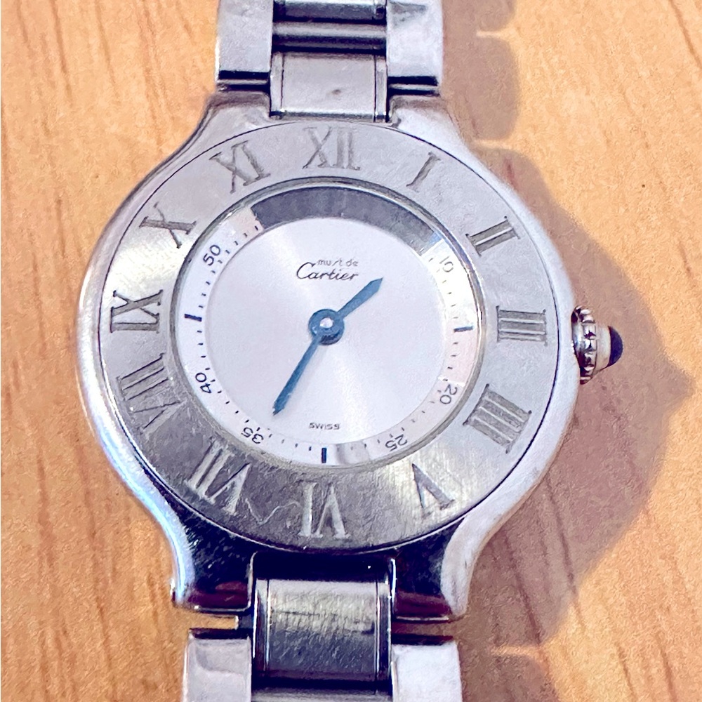 Cartier Silver Watch